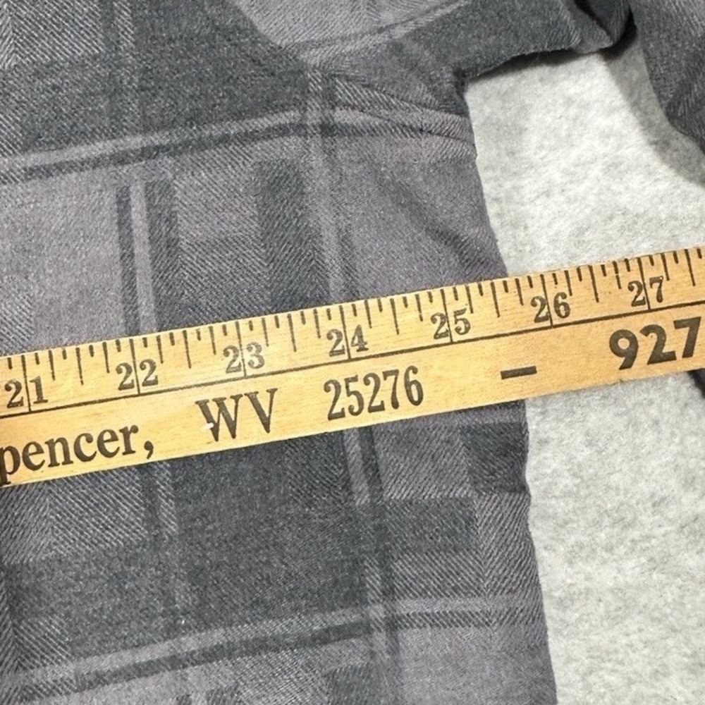 Under Armour Mens Plaid Long Sleeve‎ Button Up Shirt ColdGear XXL Loose Fit Gray - Picture 3 of 7